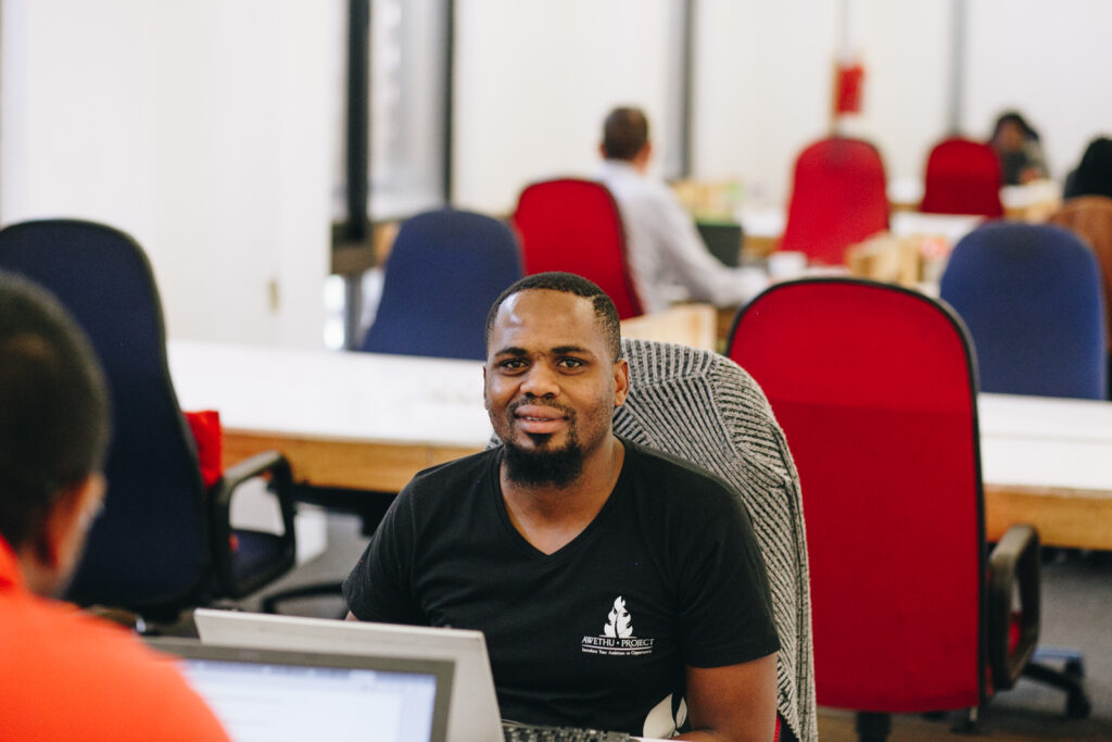 tebz at office